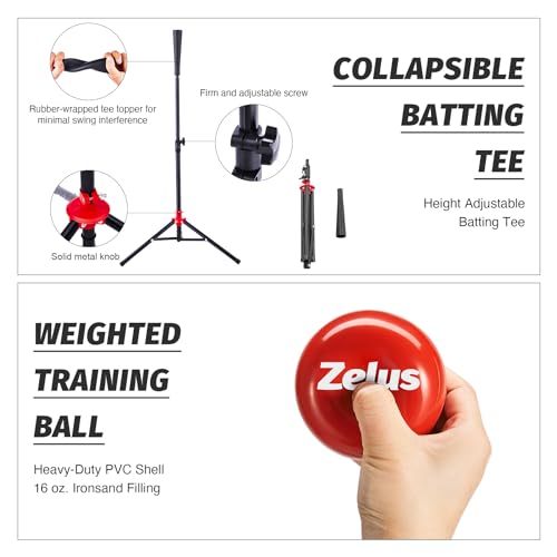 7x7ft Baseball Softball Practice Net with Tee and Carry Bag Q617