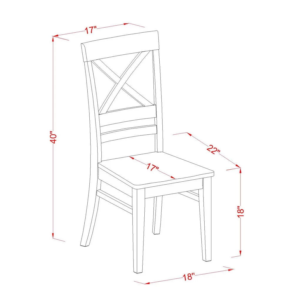 9 Piece Wood Dining Table and Chair Set I768