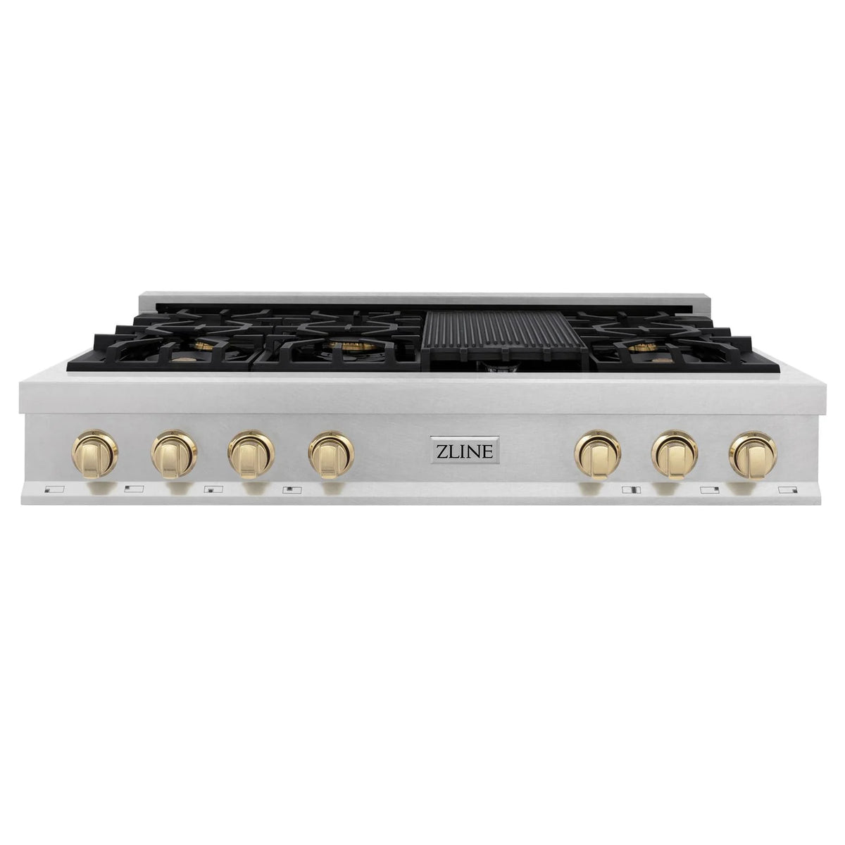 48 Porcelain Rangetop with 7 Gas Burners Stainless Steel H54310