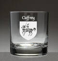 Set of 4 Etched Tumbler Glasses X897