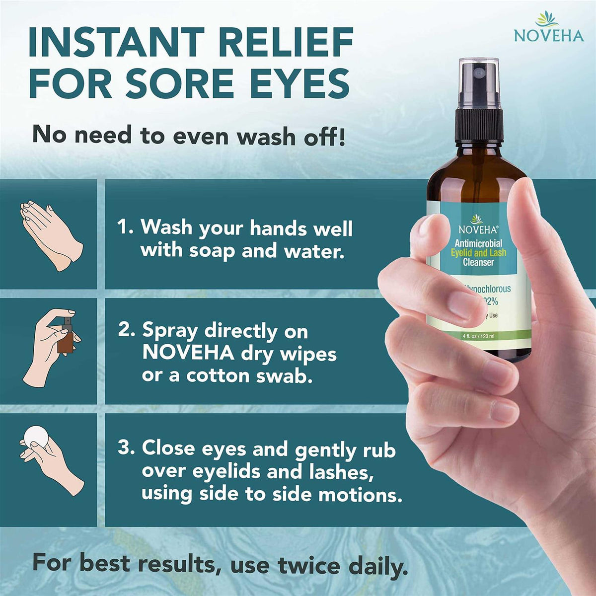 Eyelid and Lash Gel Cleanser T588887