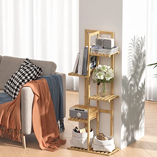 Bamboo 6 Tier Plant Stand Rack X891