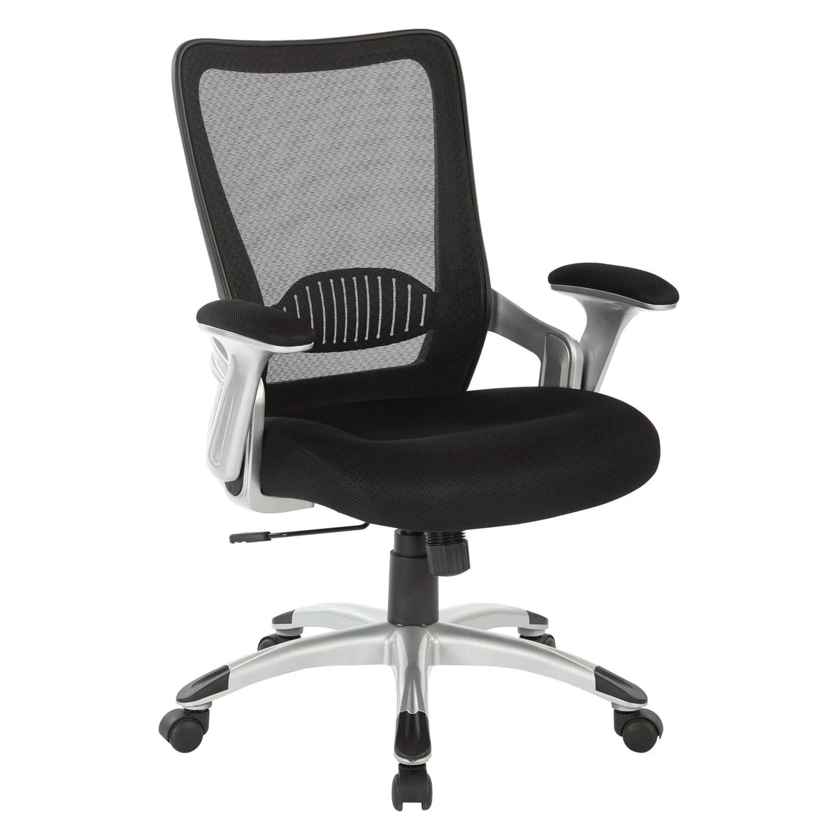 Black Mesh Screen Back Chair C7533