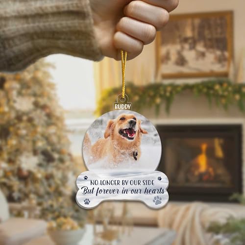 Dog Photo Frame Christmas Ornaments P296827