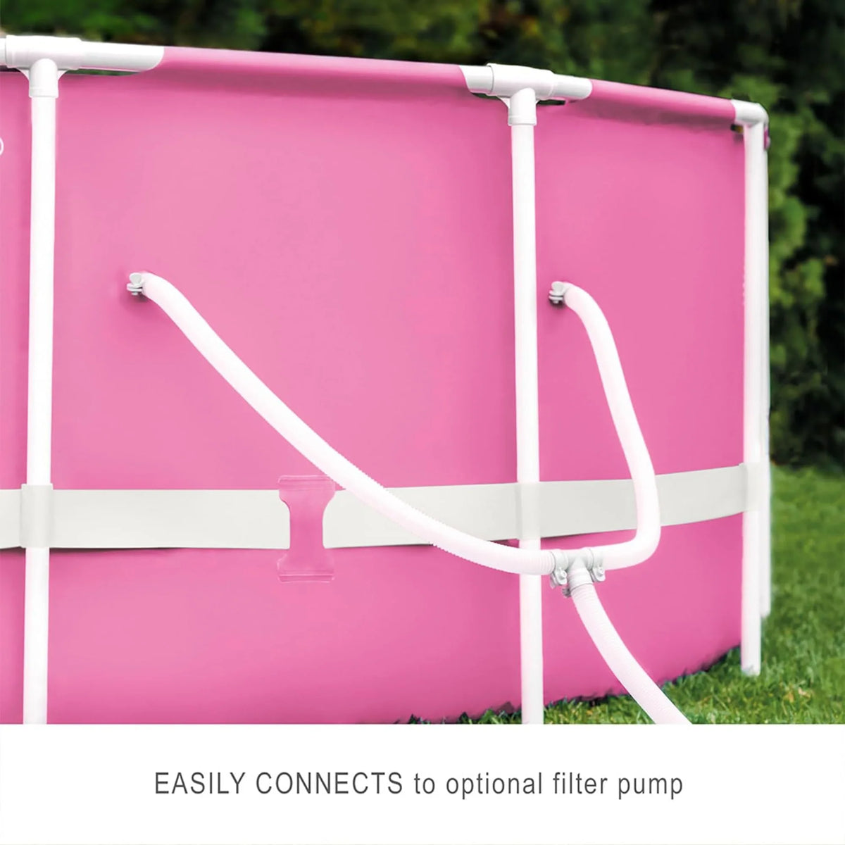 Pink 8' x 30" Above Ground Swimming Pool E196089