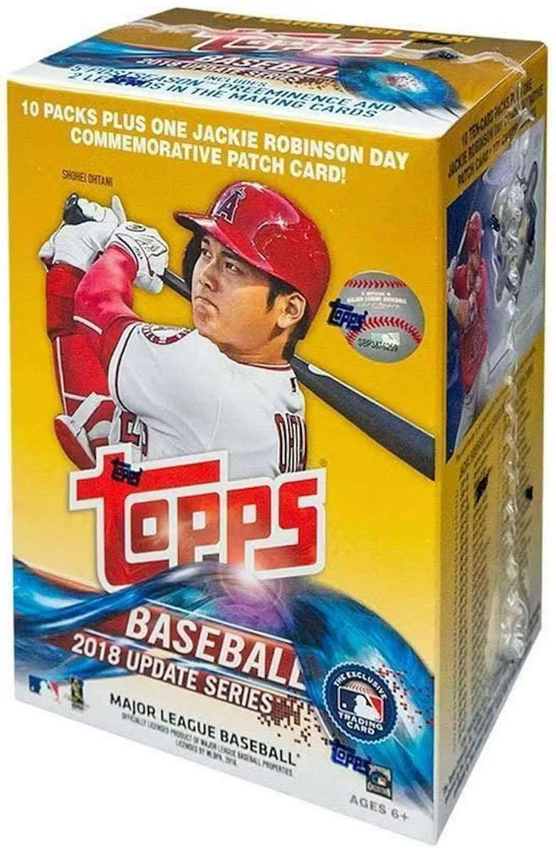 2018 Baseball Trading Card Blaster Box K101577