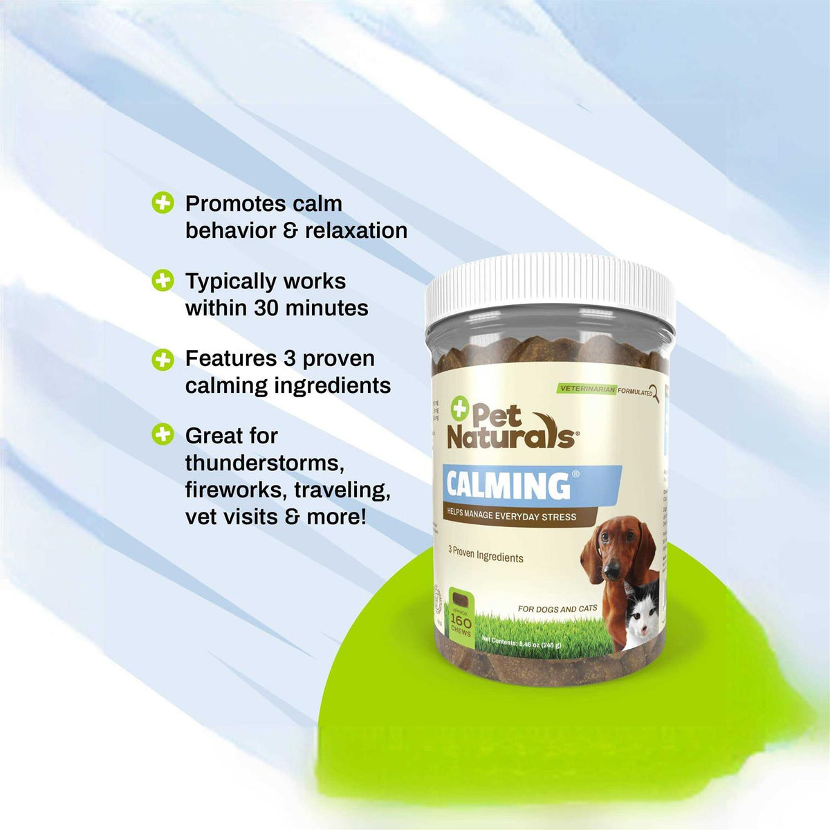 Calming Behavioral Support Supplement for Dogs H496