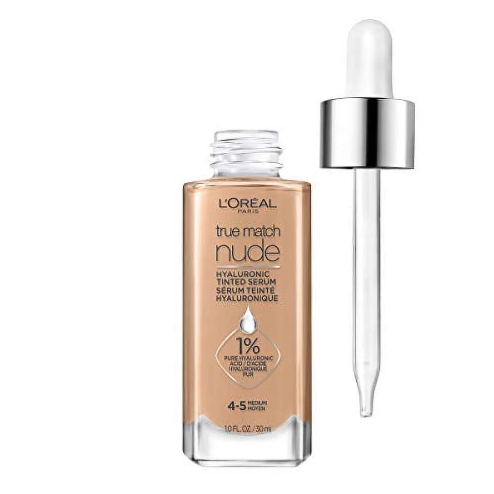 Tinted Serum Foundation with Hyaluronic Acid, Light-Medium, 1 fl. oz. K650909