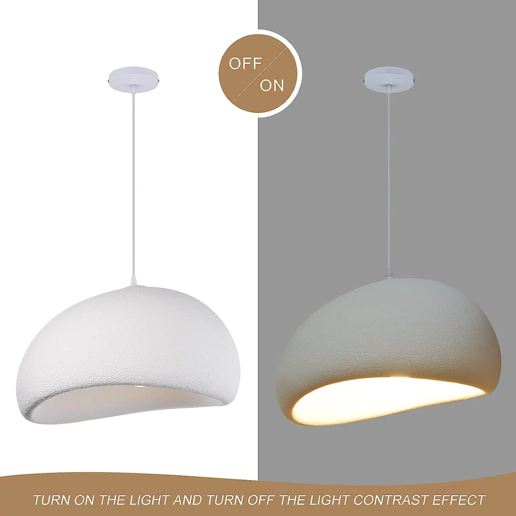 Handmade Oval Resin Chandelier Lamp L364