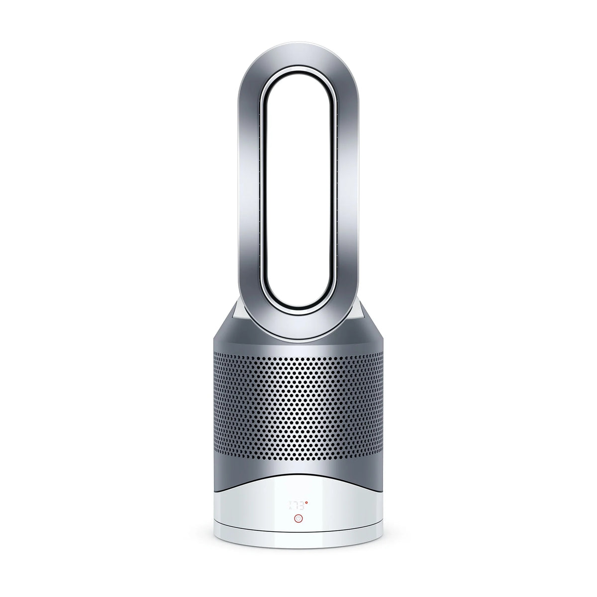 White Silver Air Purifier Heater and Fan X32957