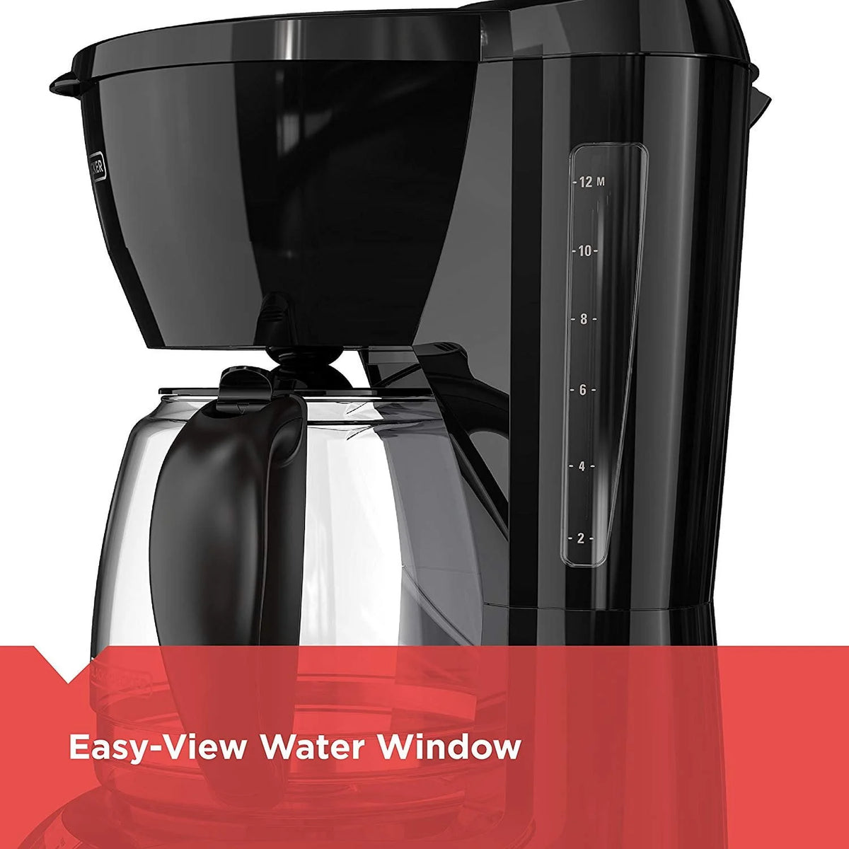 Black 6 Cup Coffee Maker B739335