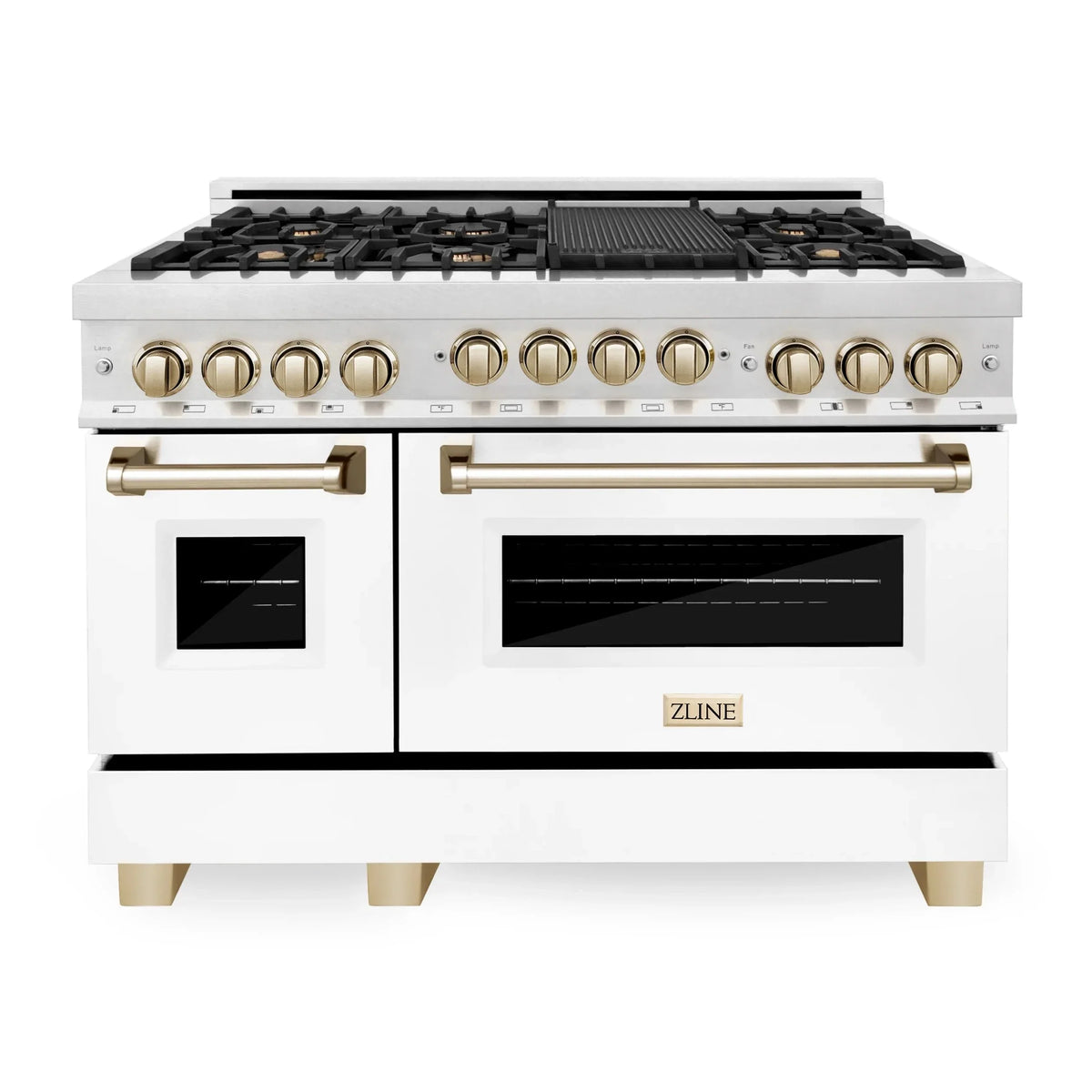 48 in. Gas Range with White Matte Door Q893868