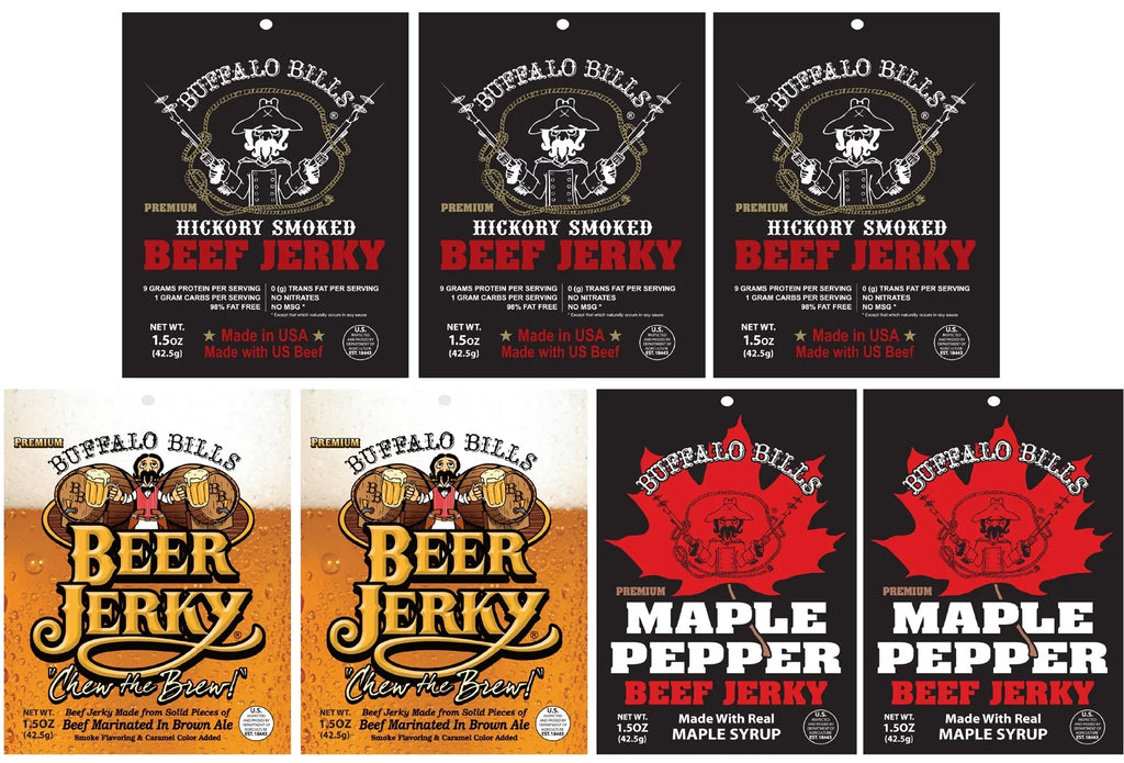 7-Piece Beef Jerky Sampler 1.5 oz N799583