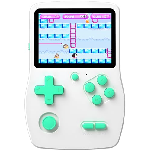 Blue Handheld Games with 3.0" IPS Screen and Rechargeable Battery L2462