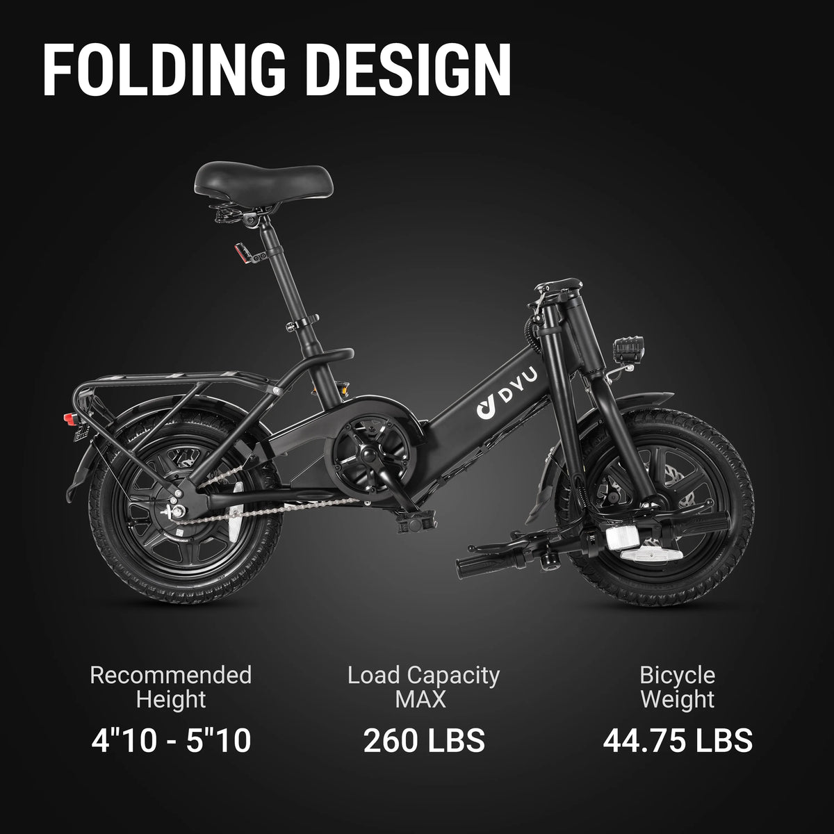 14 Folding Electric Bike 350W 36V 7.5AH O85925