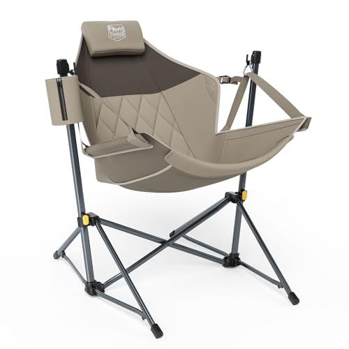 Adjustable Heavy Duty Folding Hammock Camping Chair 2 Pack B802756