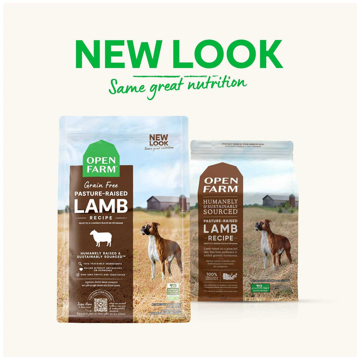 Grain-Free Pasture Raised Lamb Dry Dog Food G247