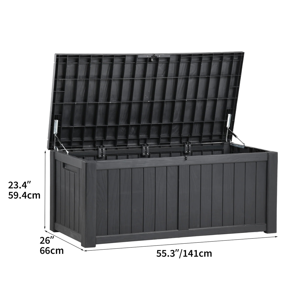 Outdoor Storage Deck Box 120 Gallon Resin E3197