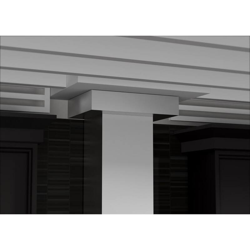 400 CFM Convertible Wall Mount Range Hood in Stainless Steel E6036