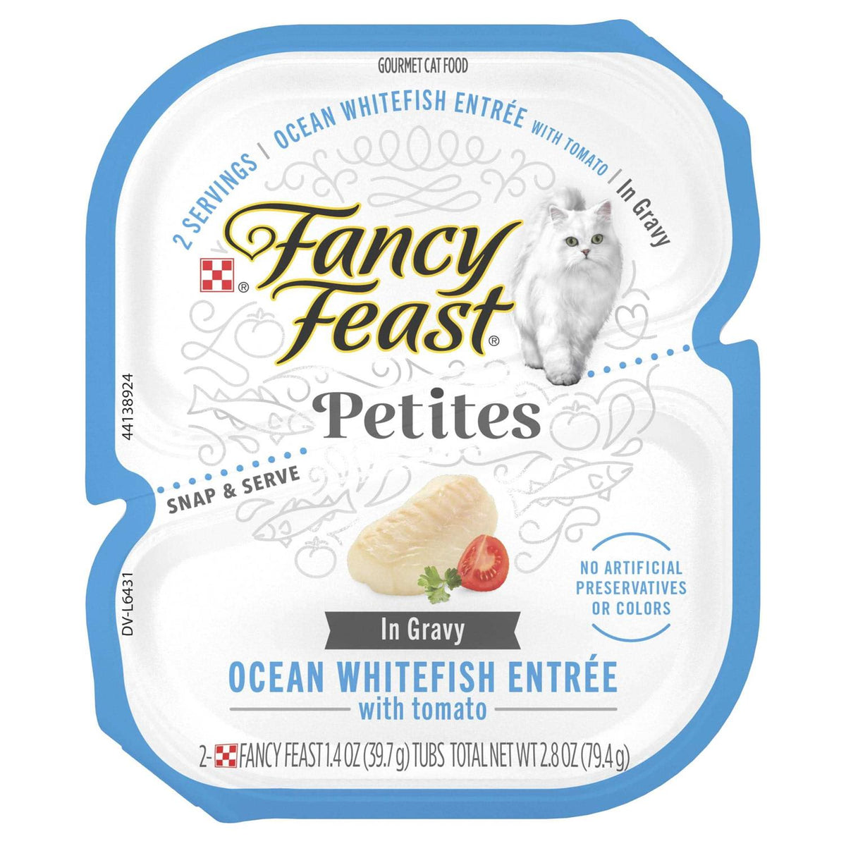 Ocean Whitefish Entree with Tomato in Gravy Wet Cat Food Z462480