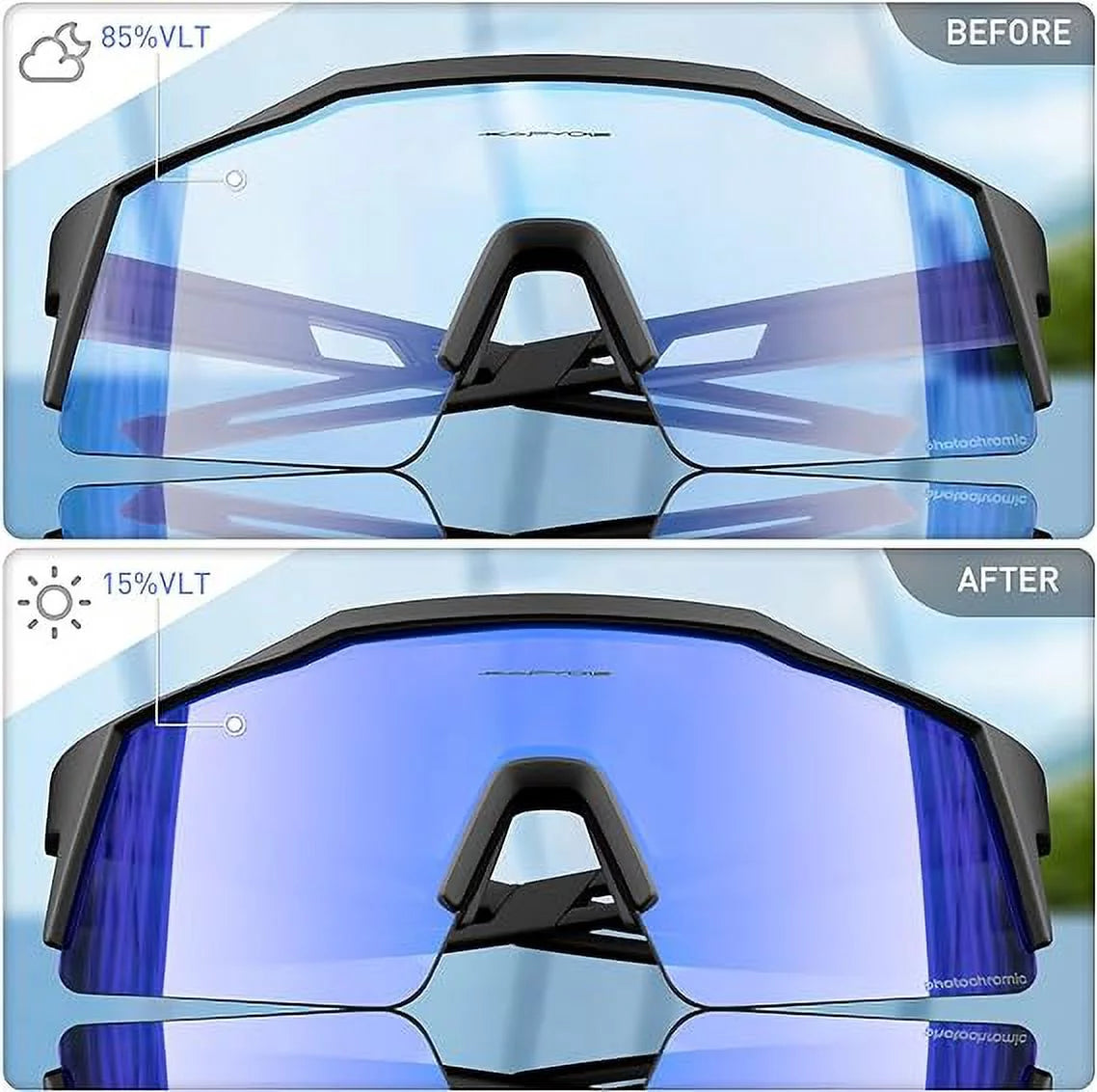 Photochromic Cycling Glasses P54746