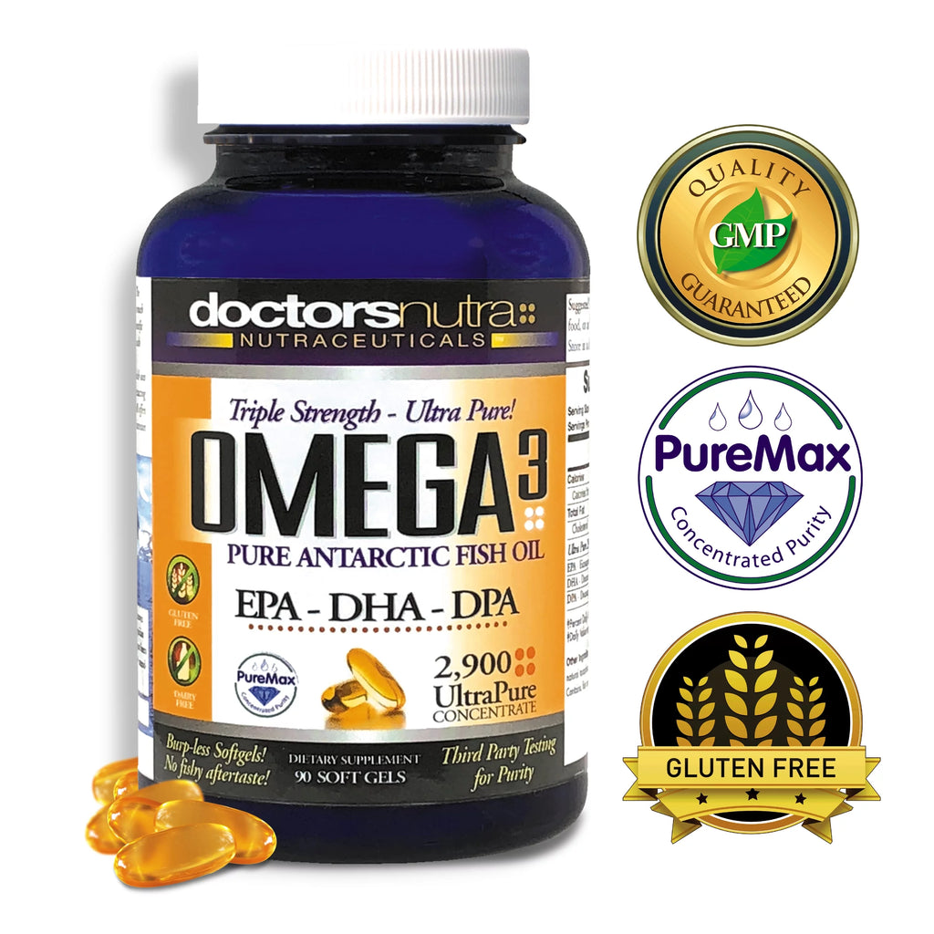 Natural Wild Omega 3 DPA Fish Oil Supplement 2,900 Milligrams Soft-Gels Q5321