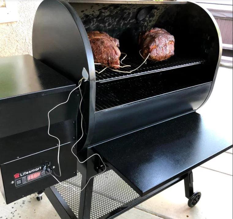 2000 Square Inch Pellet Grill and Smoker with 3 Cooking Racks P82288