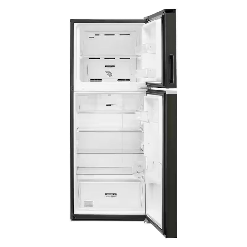 11.6 cu. ft. Top Freezer Refrigerator Black Stainless Counter Depth M995319