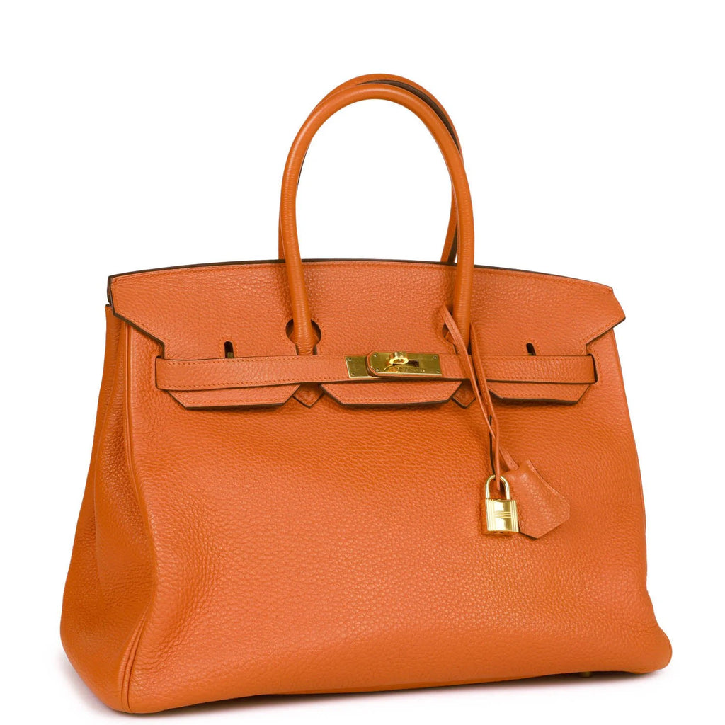 Orange Togo Leather Handbag A172144