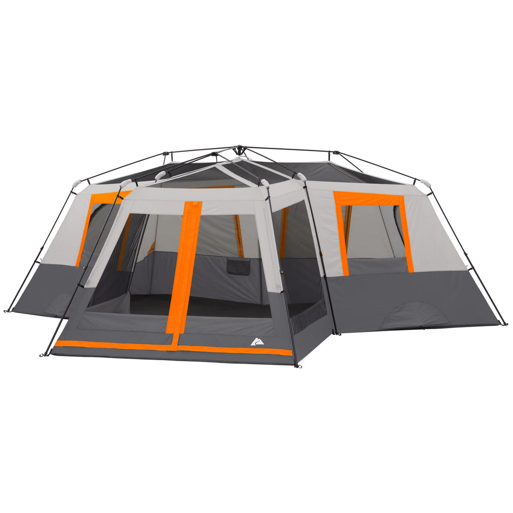 12-Person 3-Room Instant Cabin Tent with Screen Room A307579