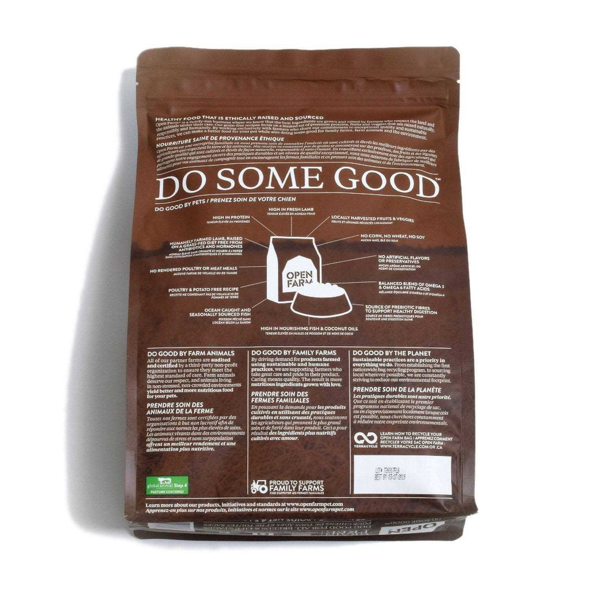Grain-Free Pasture Raised Lamb Dry Dog Food G247