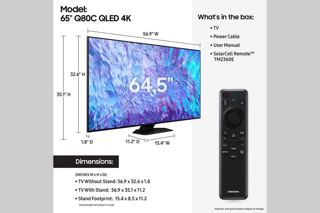 65 Class QLED 4K Smart TV N855871