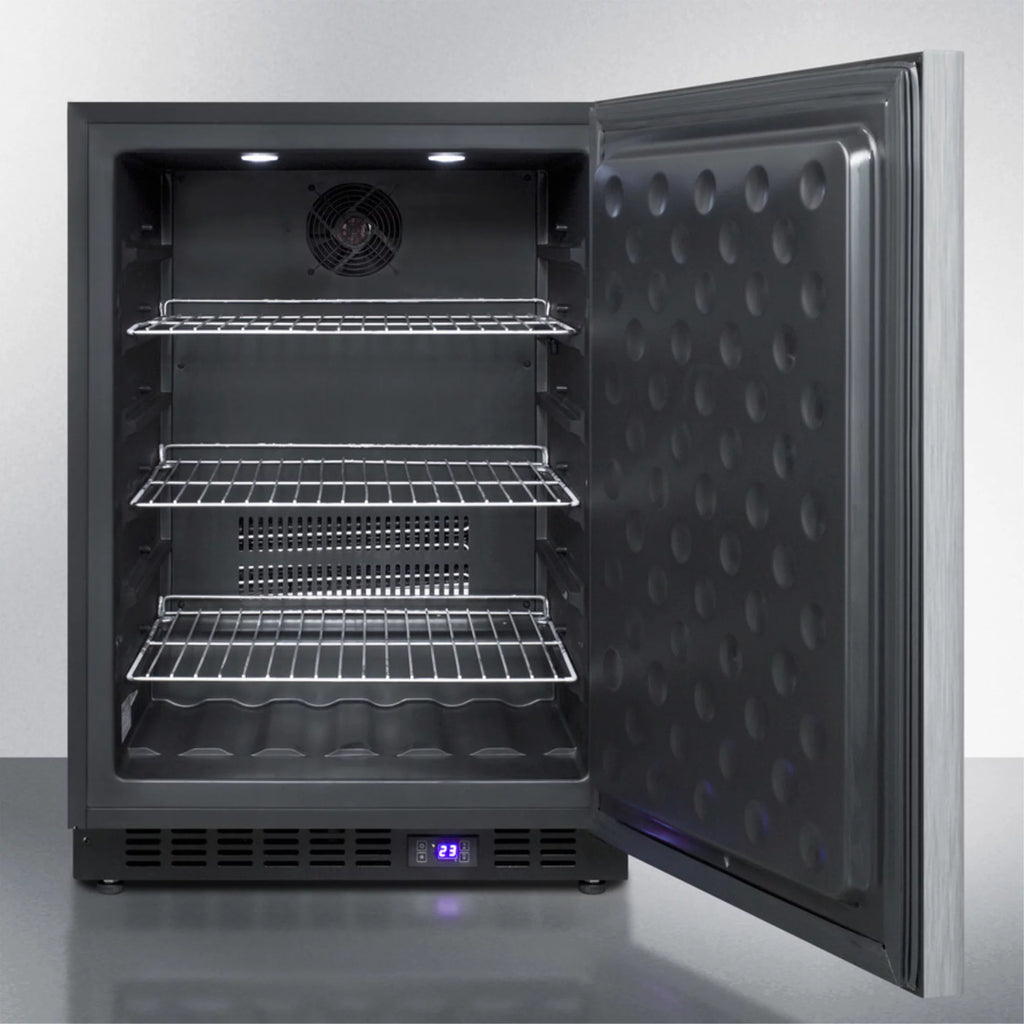 Black Frost-Free Outdoor All-Freezer with Digital Thermostat and Lock A666267