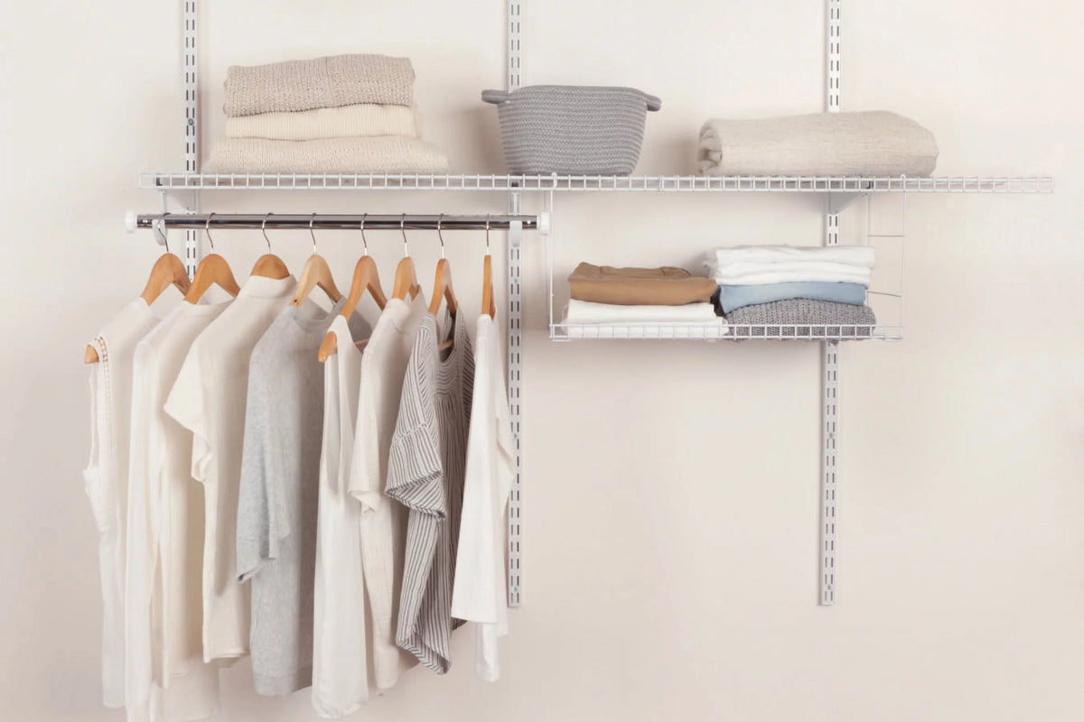 White Hanging Wire Shelf F456456