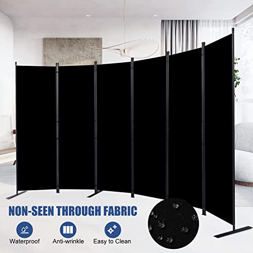 8 Panel Fabric Room Divider E235