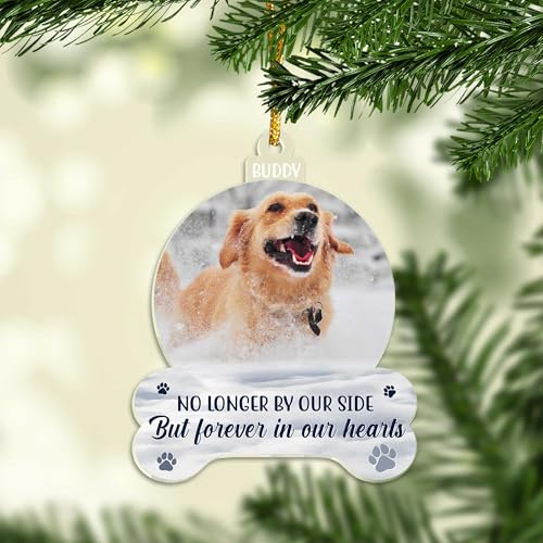 Dog Photo Frame Christmas Ornaments P296827