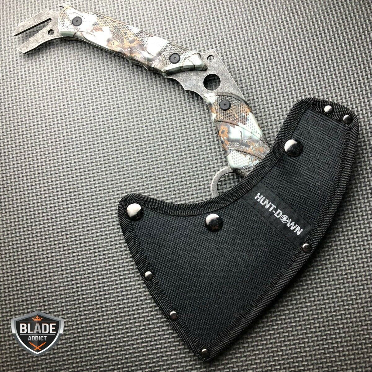 13" Stonewash Survival Tomahawk Axe G417452