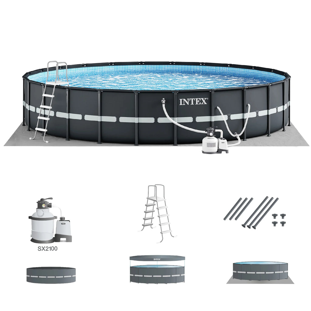 Round Above Ground Swimming Pool Set X60477