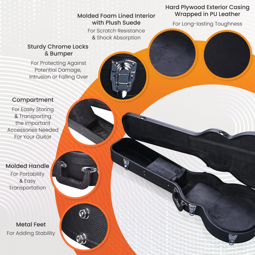Electric Guitar Hard Case O2298