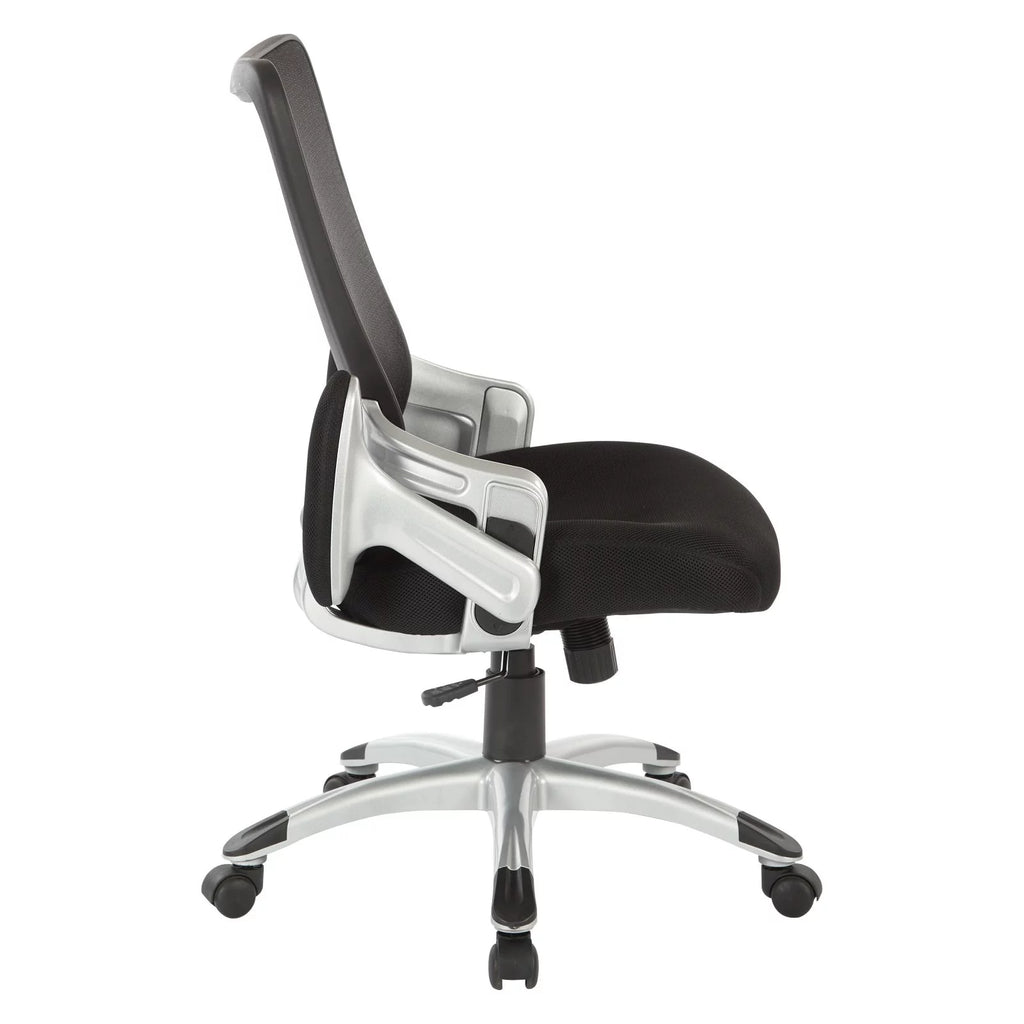 Black Mesh Screen Back Chair C7533