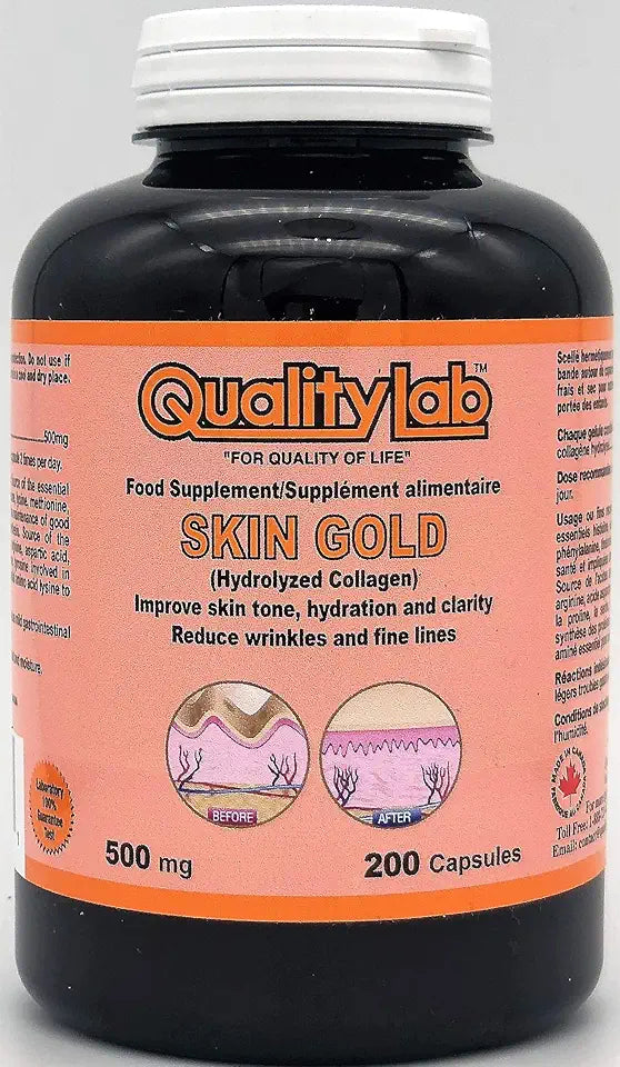 Gold 500 mg 200 Capsules L4609
