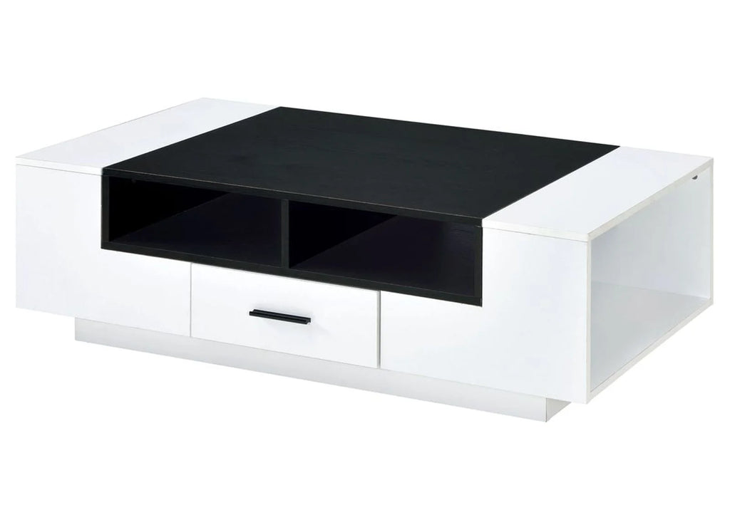 White & Black Coffee Table T28416