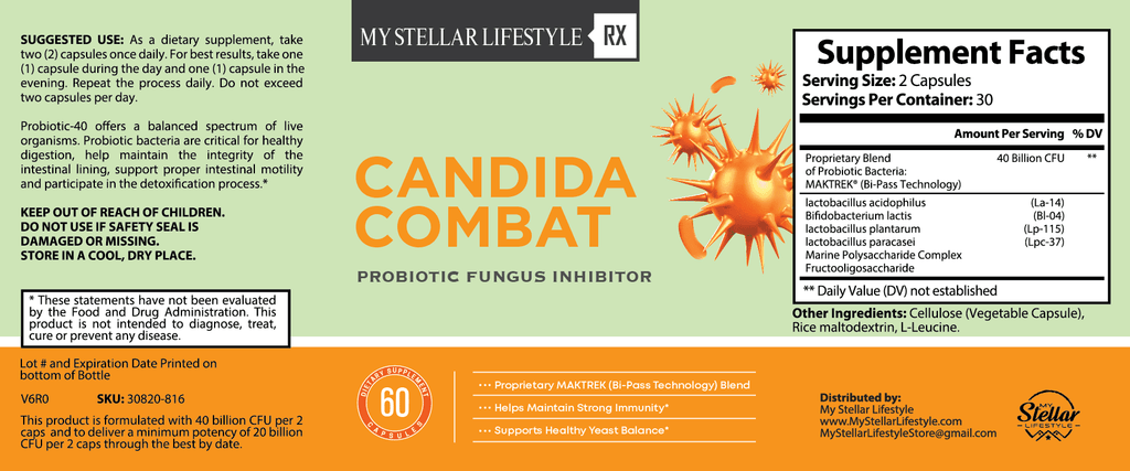 60 Capsules Probiotic K524