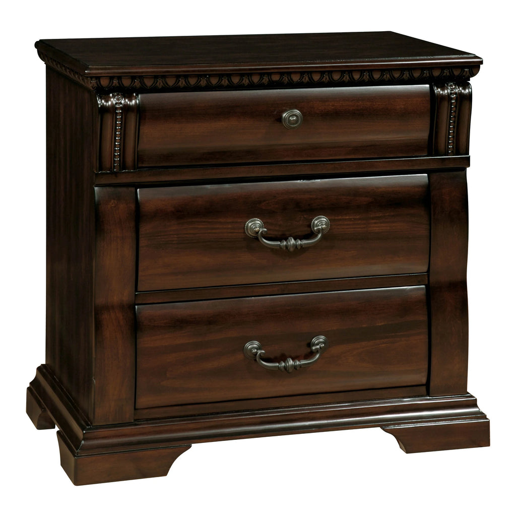 Solid Wood 2-Piece Bedroom Set O661014