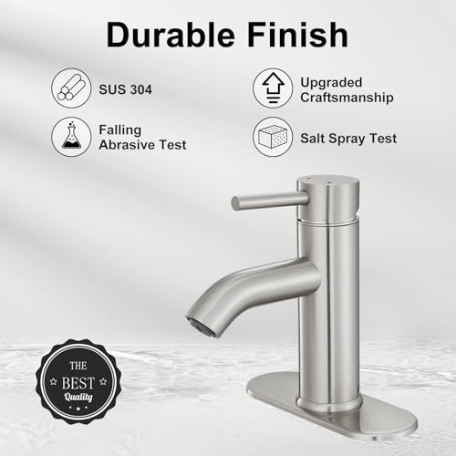 Chrome Single Handle One Hole Vessel Sink Faucet B269