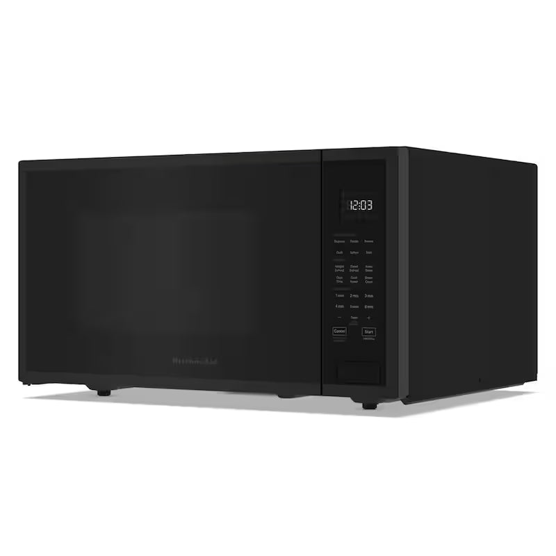 Black Stainless Countertop Microwave U7454