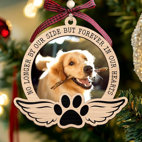Dog Photo Frame Christmas Ornaments P296827