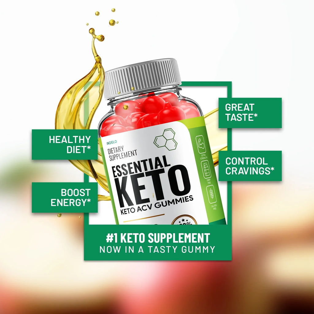 Keto ACV Gummies 1000MG with Folic Acid Beet Root 60 Gummies F1696