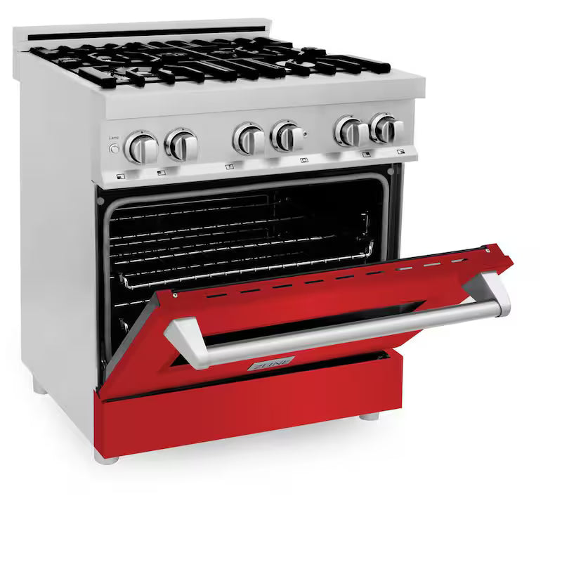 4 Burner Dual Fuel Range Stainless Steel M693