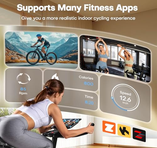 Adjustable Magnetic Resistance Stationary Bike 300LB Weight Capacity A792799
